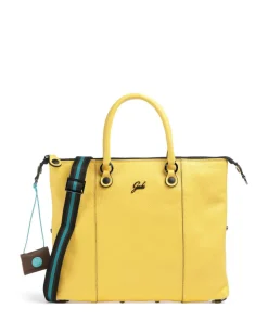 Icon G3 Plus Rucksack-Tasche genarbtes Kalbsleder gelb