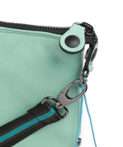 Icon G3 Plus Rucksack-Tasche genarbtes Kalbsleder türkis