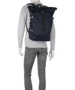 Icon L Rolltop Rucksack 16″ recyceltes Polyester navy