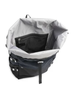 Icon L Rolltop Rucksack 16″ recyceltes Polyester schwarz/blau