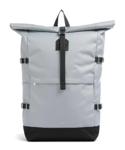 Icon L Rolltop Rucksack 16″ recyceltes Polyester grau/schwarz