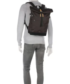 Icon M Rolltop Rucksack 14″ recyceltes Polyester khaki