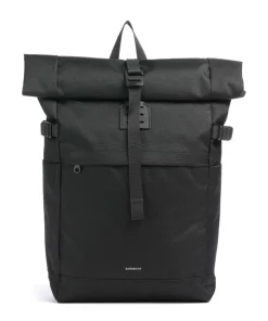 Icon M Rolltop Rucksack 14″ recyceltes Polyester schwarz