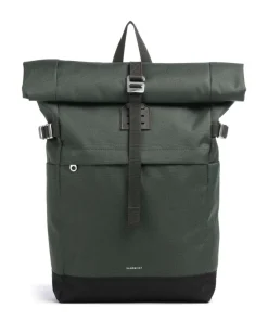 Icon M Rolltop Rucksack 14″ recyceltes Polyester dunkelgrün