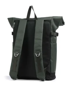 Icon M Rolltop Rucksack 14″ recyceltes Polyester dunkelgrün