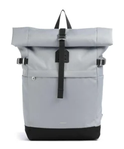 Icon M Rolltop Rucksack 14″ recyceltes Polyester hellgrau