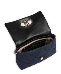 Icon M Schultertasche Baumwolle dunkelblau