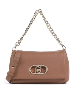 Icon M Schultertasche Lederimitat braun