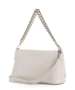 Icon M Schultertasche Lederimitat elfenbein