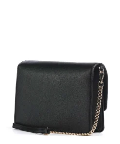 Icon M Umhängetasche Lederimitat schwarz