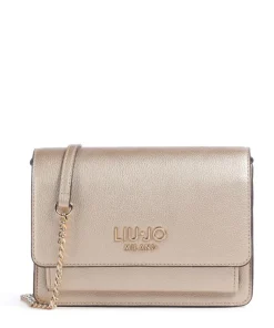 Icon M Umhängetasche Lederimitat gold