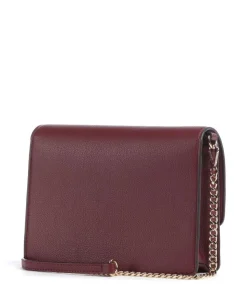 Icon M Umhängetasche Lederimitat wein