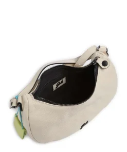 Icon Maite Schultertasche genarbtes Kalbsleder natur