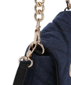 Icon S Schultertasche Baumwolle dunkelblau