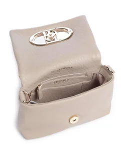 Icon S Schultertasche Lederimitat beige
