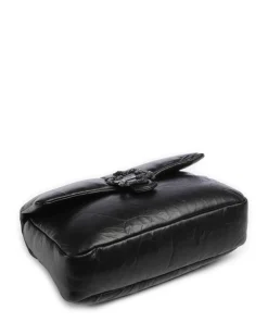 Iconic Snakes Puffy Schultertasche Lederimitat schwarz
