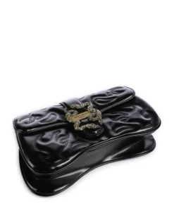 Iconic Snakes Schultertasche Lederimitat schwarz