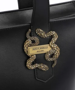 Iconic Snakes Shopper Lederimitat schwarz