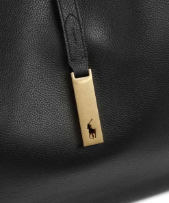 ID Collection Medium Shopper fein genarbtes Rindsleder schwarz