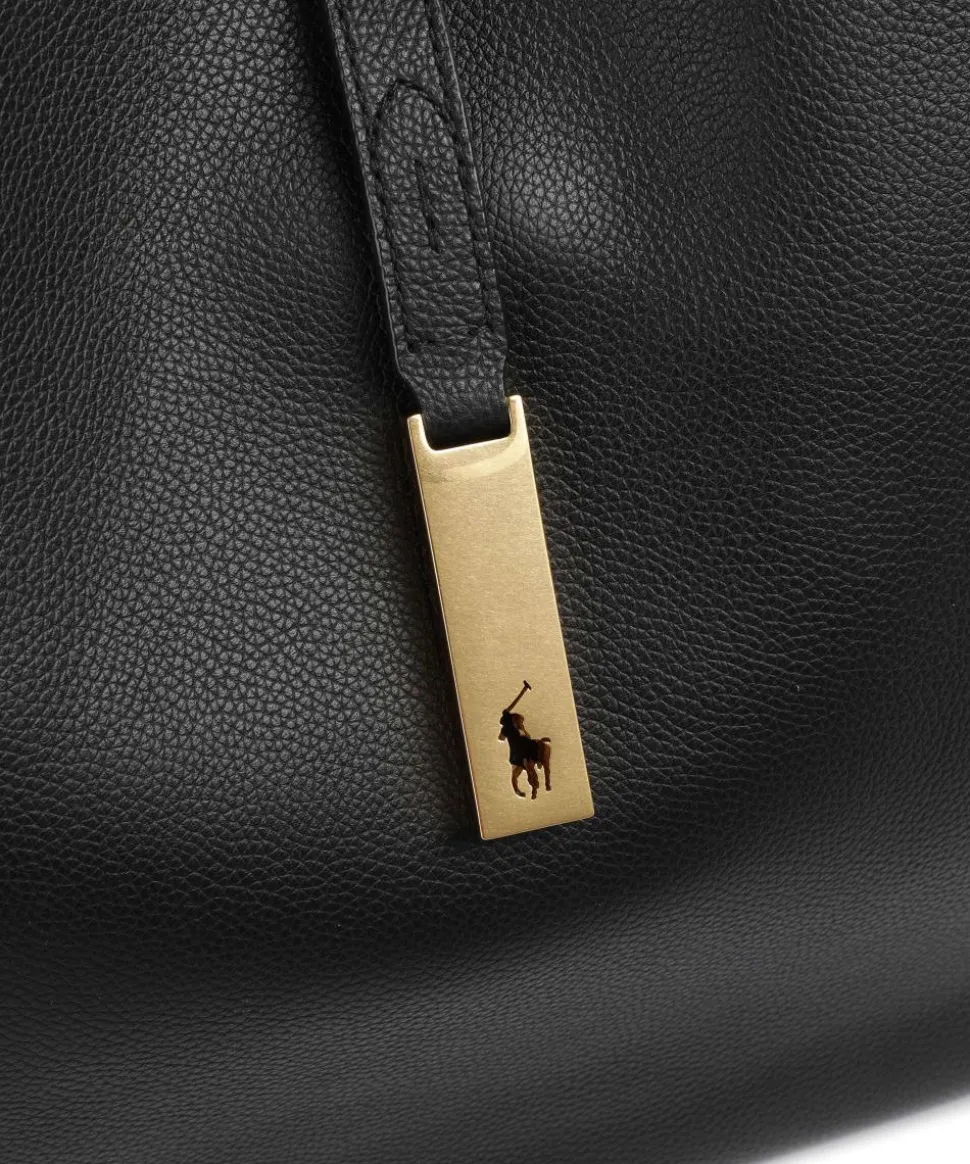 ID Collection Medium Shopper fein genarbtes Rindsleder schwarz