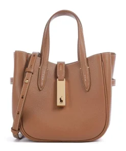 ID Collection Small Handtasche genarbtes Rindsleder braun