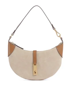 ID Collection Small Schultertasche aufgerautes Rindsleder braun