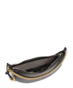 ID Collection Small Schultertasche fein genarbtes Rindsleder schwarz