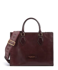 Ida Handtasche fein genarbtes Rindsleder bordeaux