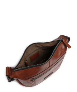 Igor Umhängetasche fein genarbtes Rindsleder braun