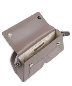 Ikon K Schultertasche recyceltes Leder, Polyurethane taupe