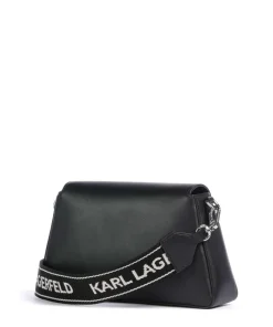 Ikon K Umhängetasche fein genarbtes Rindsleder schwarz