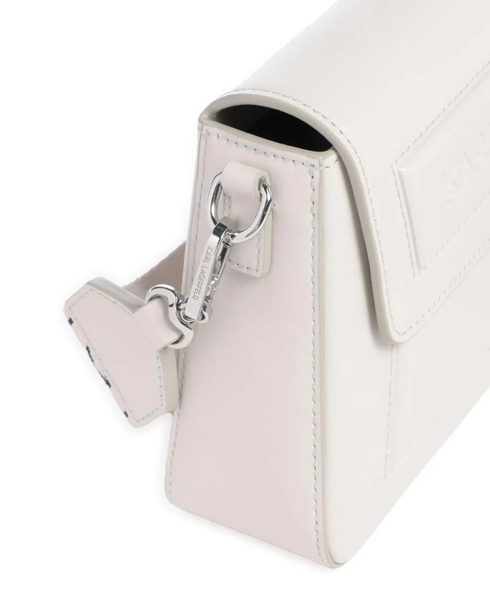 Ikon K Umhängetasche fein genarbtes Rindsleder elfenbein