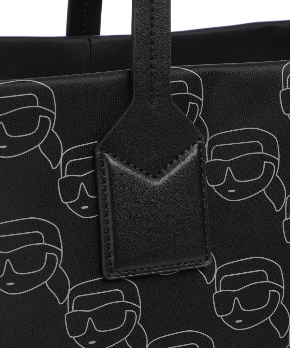 Ikon Medium Shopper recyceltes Polyamid, recyceltes Polyurethane schwarz