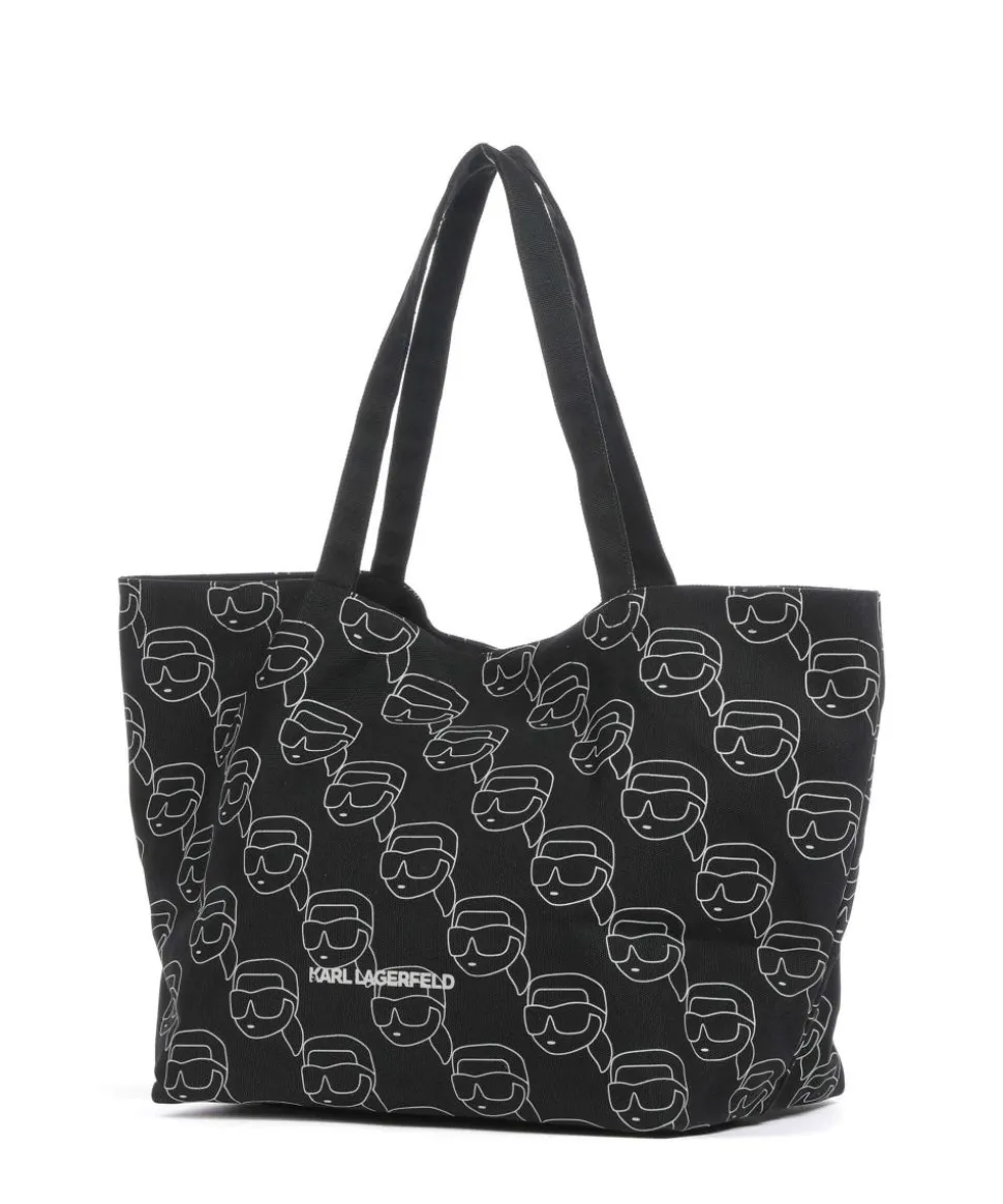 Ikon Shopper Canvas schwarz