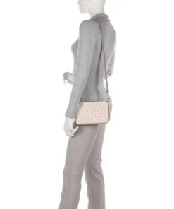 Ikon Umhängetasche Lederimitat beige