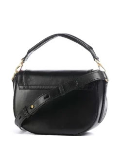 Ilaria Umhängetasche fein genarbtes Rindsleder schwarz