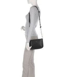 Ilia Umhängetasche Lederimitat schwarz