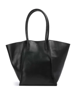 Ilsa Shopper Rindsleder schwarz