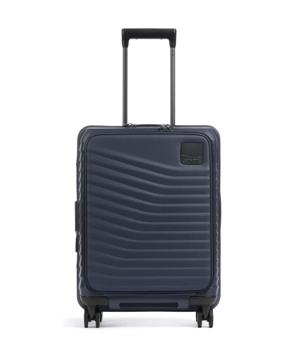 Intuo 4-Rollen Trolley dunkelblau 55 cm