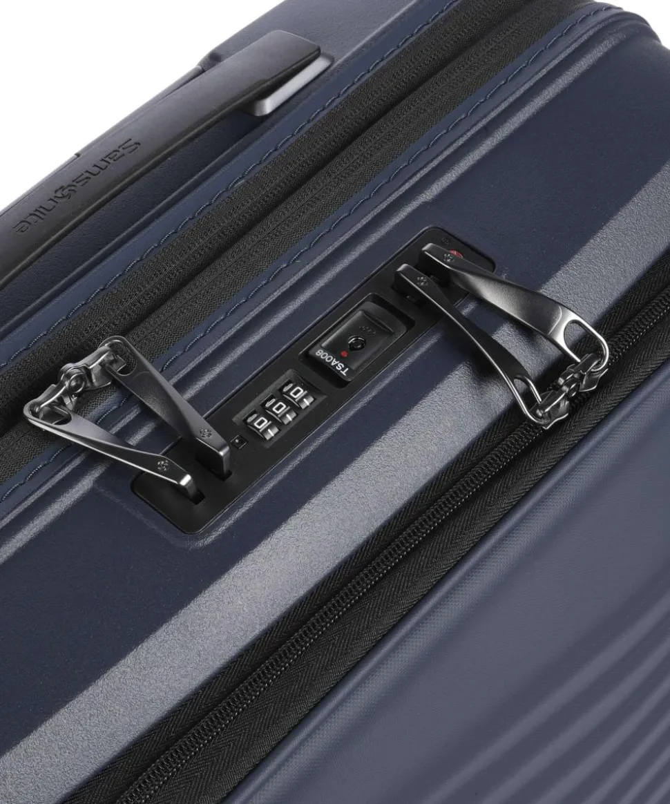 Intuo 4-Rollen Trolley dunkelblau 55 cm