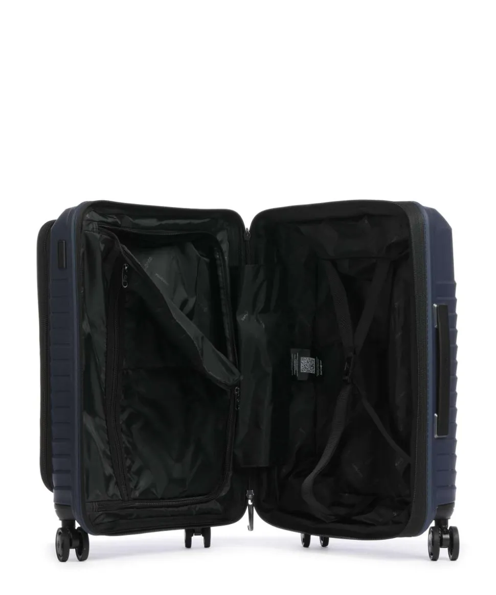 Intuo 4-Rollen Trolley dunkelblau 55 cm