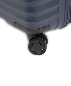 Intuo 4-Rollen Trolley dunkelblau 75 cm