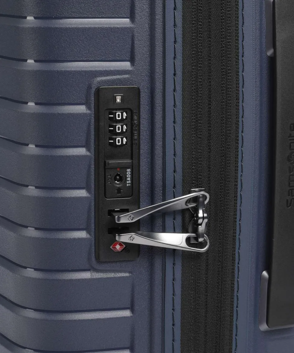 Intuo 4-Rollen Trolley dunkelblau 55 cm