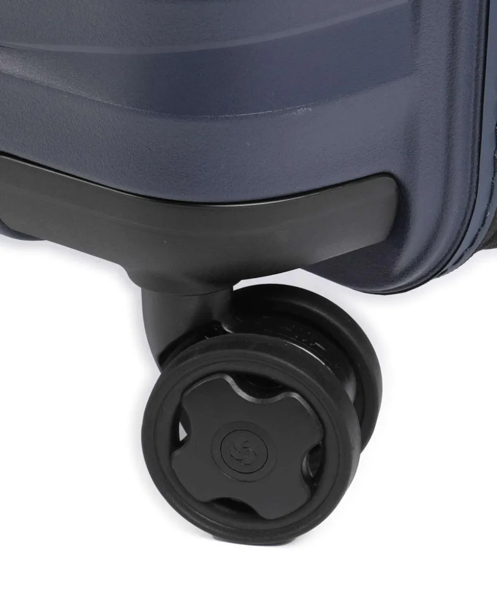 Intuo 4-Rollen Trolley dunkelblau 55 cm