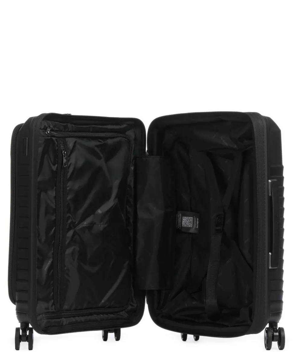 Intuo 4-Rollen Trolley schwarz 55 cm