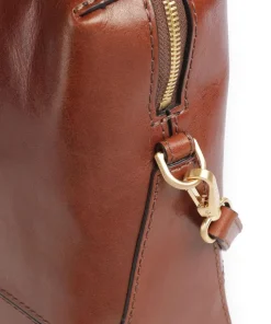 Iolanda Aktentasche 13″ fein genarbtes Rindsleder braun