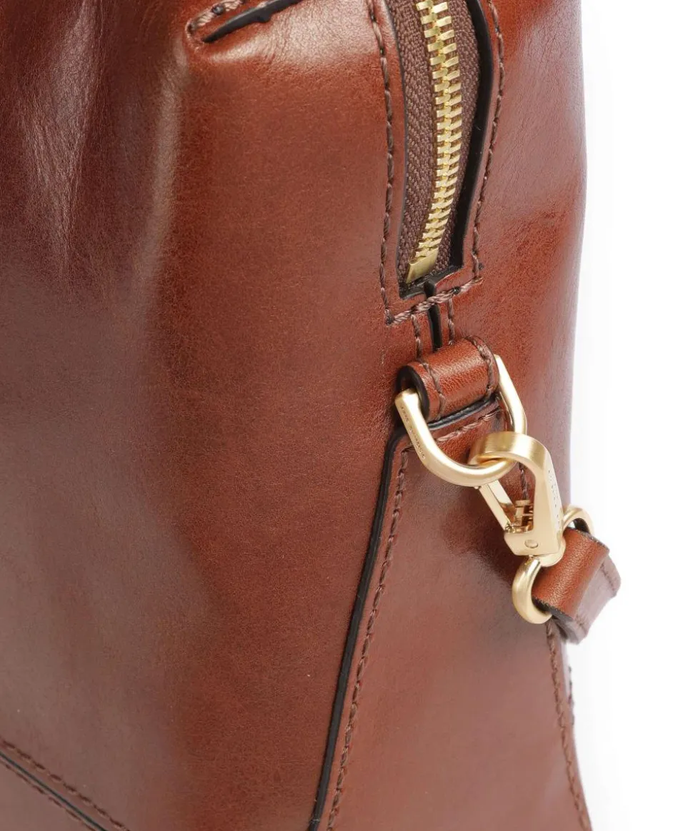 Iolanda Aktentasche 13″ fein genarbtes Rindsleder braun