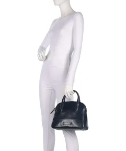 Iolanda Handtasche fein genarbtes Rindsleder dunkelblau