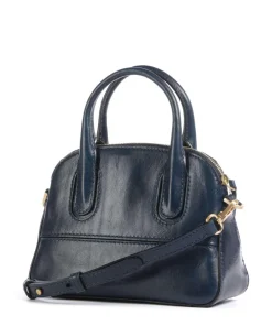 Iolanda Handtasche fein genarbtes Rindsleder dunkelblau