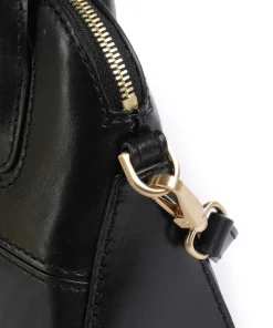 Iolanda Handtasche fein genarbtes Rindsleder schwarz